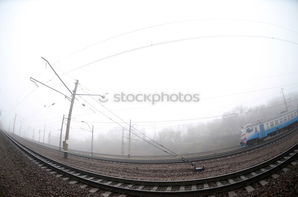 Similar – Foto Bild herbstfahrplan Himmel