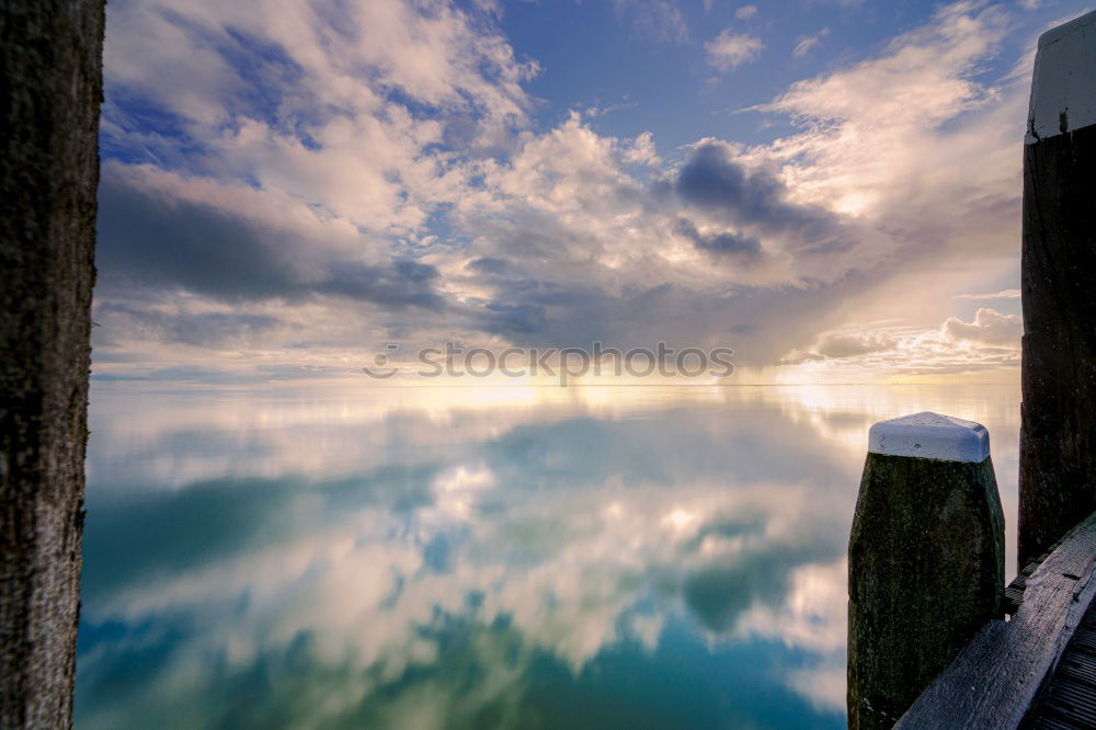 Image, Stock Photo Outside at lake III