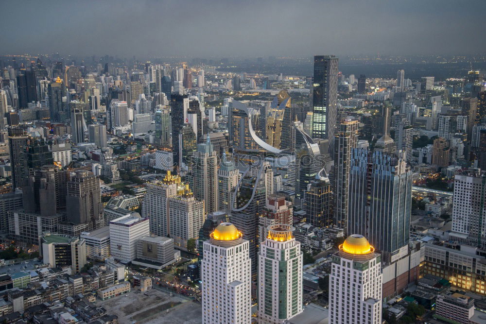 Similar – Image, Stock Photo Frankfurt, skyline in the evening