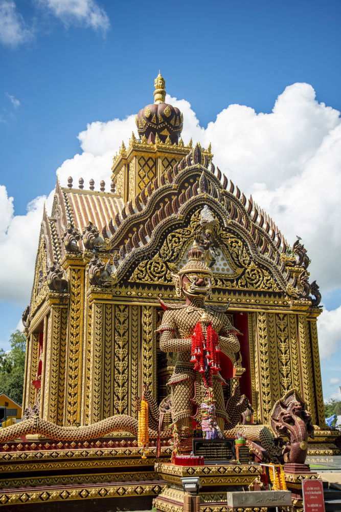 Similar – Colorful statue at Wat Phra Kaew temple, Bangkok