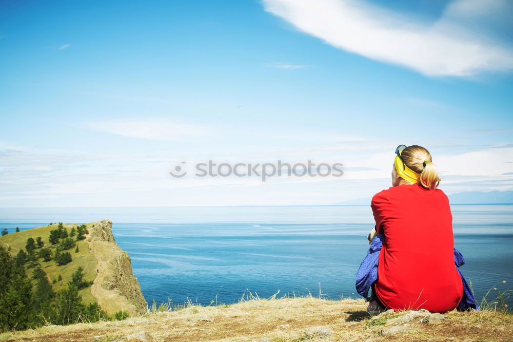 Similar – Image, Stock Photo me far away Lifestyle Joy