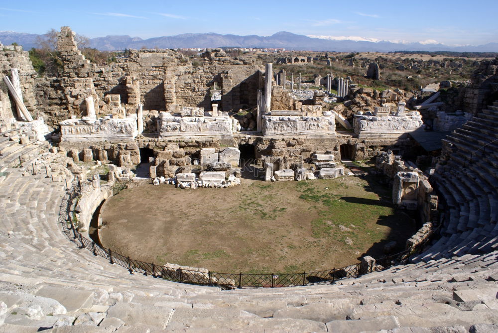 Similar – Amphitheatre II Ruin