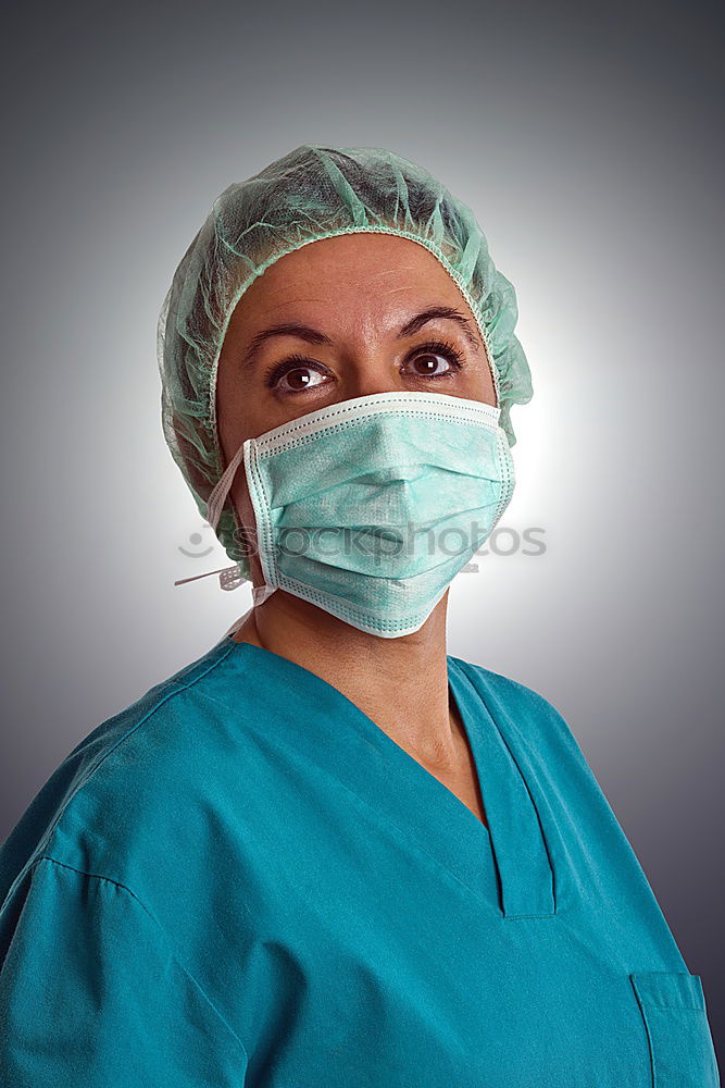 Image, Stock Photo Team of Surgeons Operating.