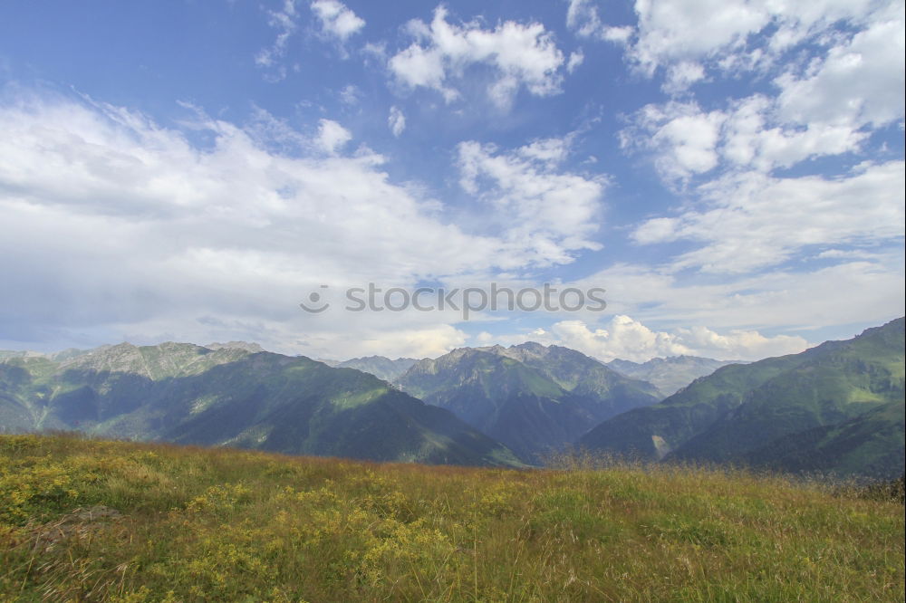 Similar – Berge Panorama harmonisch