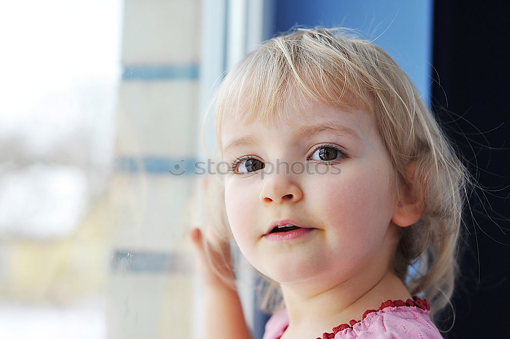 Similar – Image, Stock Photo Little girl