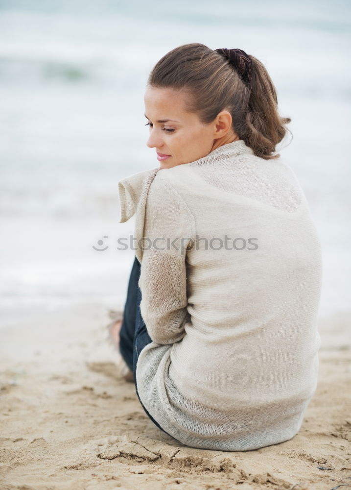 Similar – Image, Stock Photo Harbour Bodø Woman Back