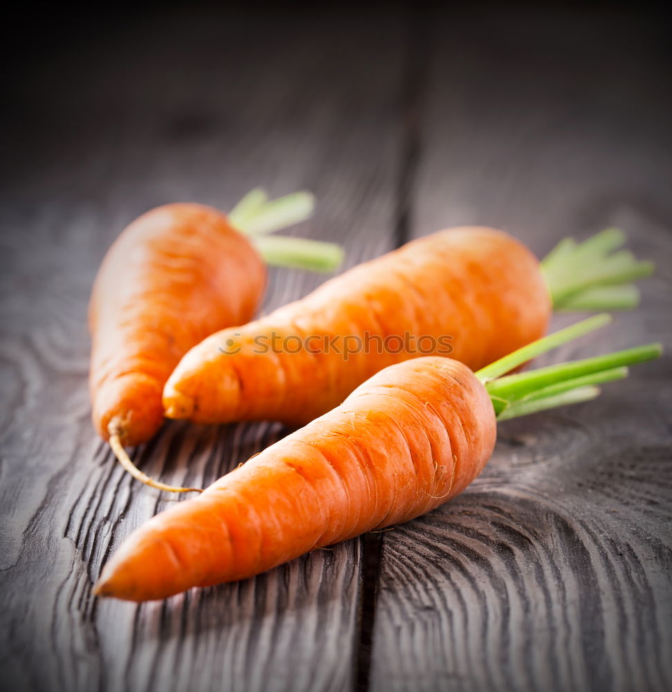 Similar – Fresh carrots tied with a rope