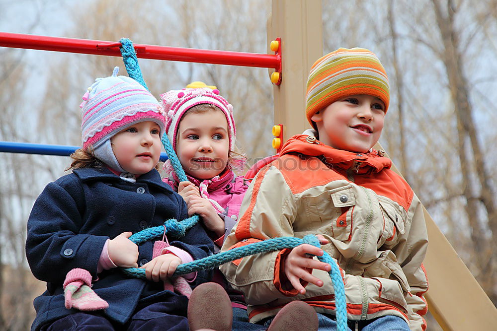 Similar – Image, Stock Photo hey yeih! Children in the sandpit