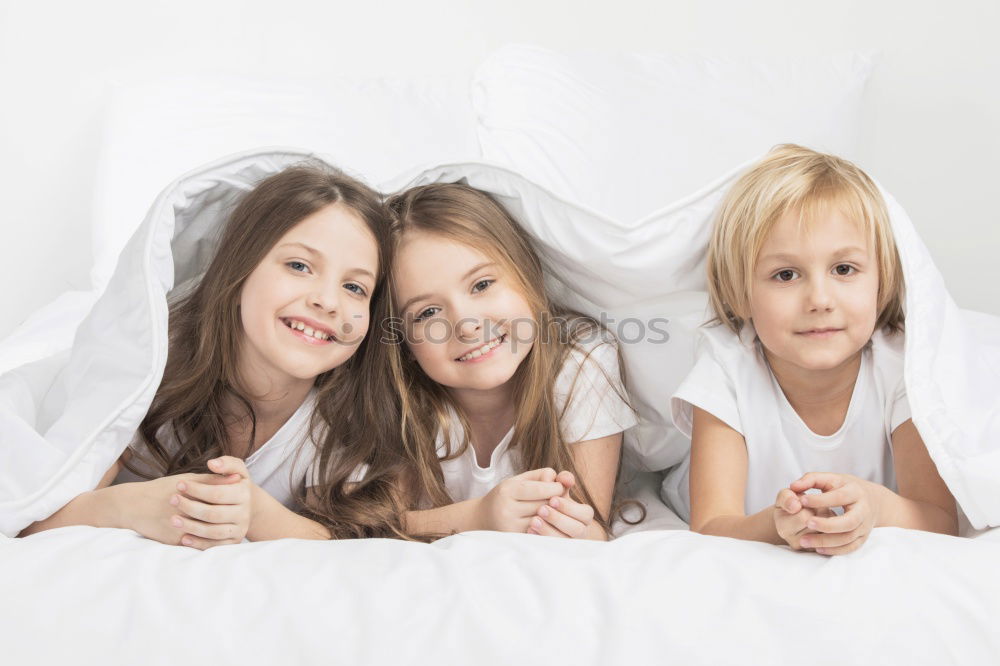 Image, Stock Photo Portrait of happy children