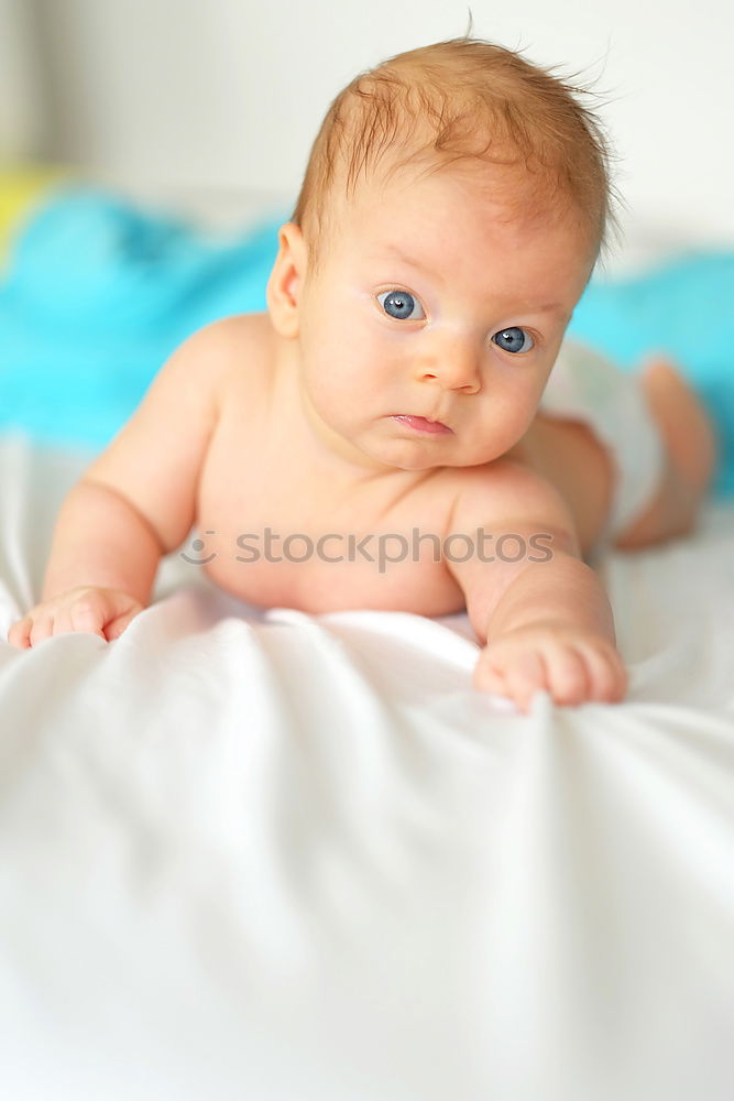 Similar – Baby with one years old getting out of bed