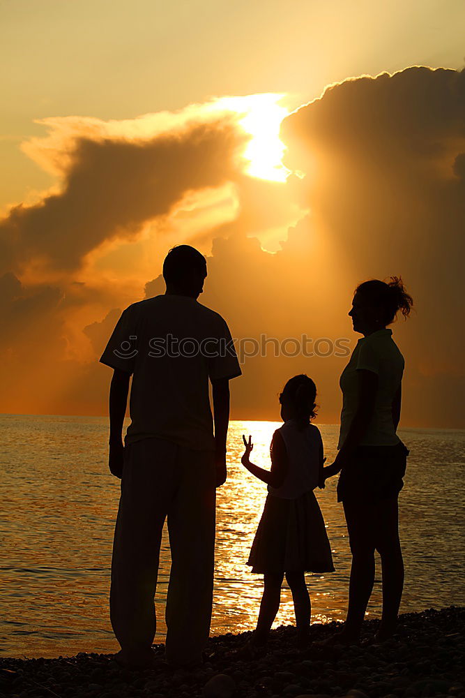 Similar – Image, Stock Photo Wanderlust. Child Girl