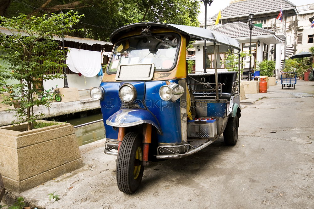 Similar – Image, Stock Photo Cuban rickshaw Small Town