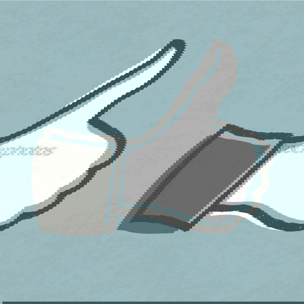 Image, Stock Photo Thumbs up Style Design