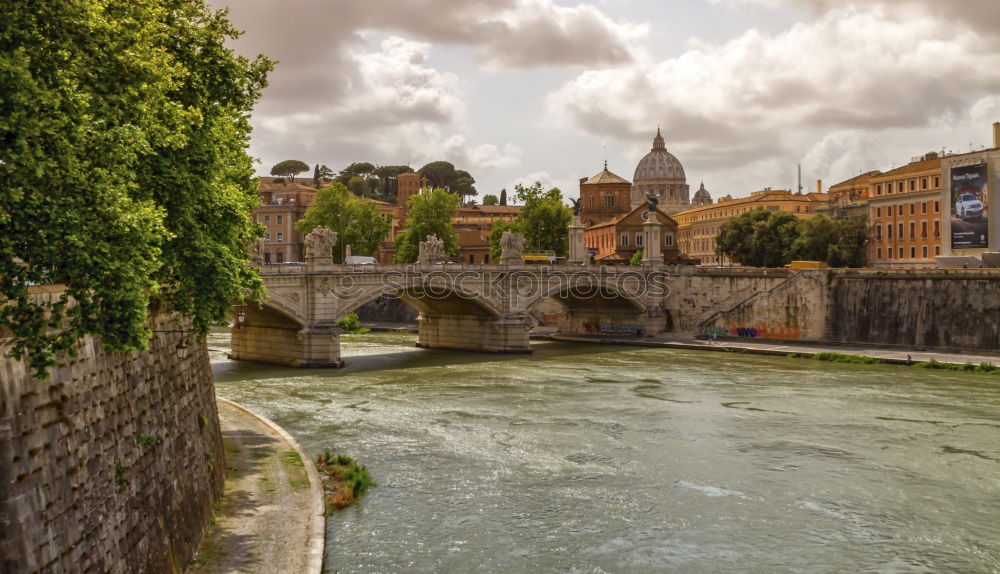 Similar – Bridges in Rome Jetty