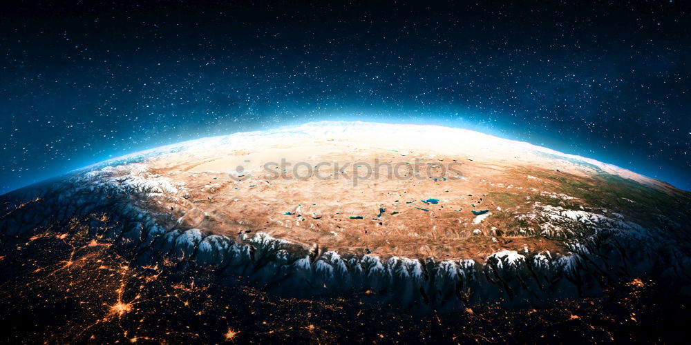 Similar – Image, Stock Photo white head Sky Mountain