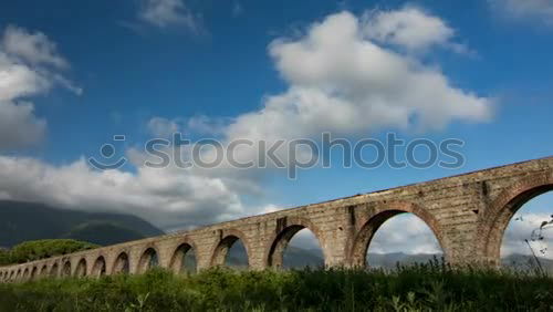 Similar – Image, Stock Photo Viaduct in Scotland; film location Harry Potter