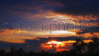 Similar – Image, Stock Photo Coloured Skies Sunset