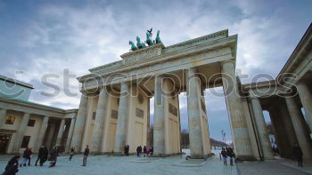 Similar – Partial view of Brandenburg Gate from bottom to top