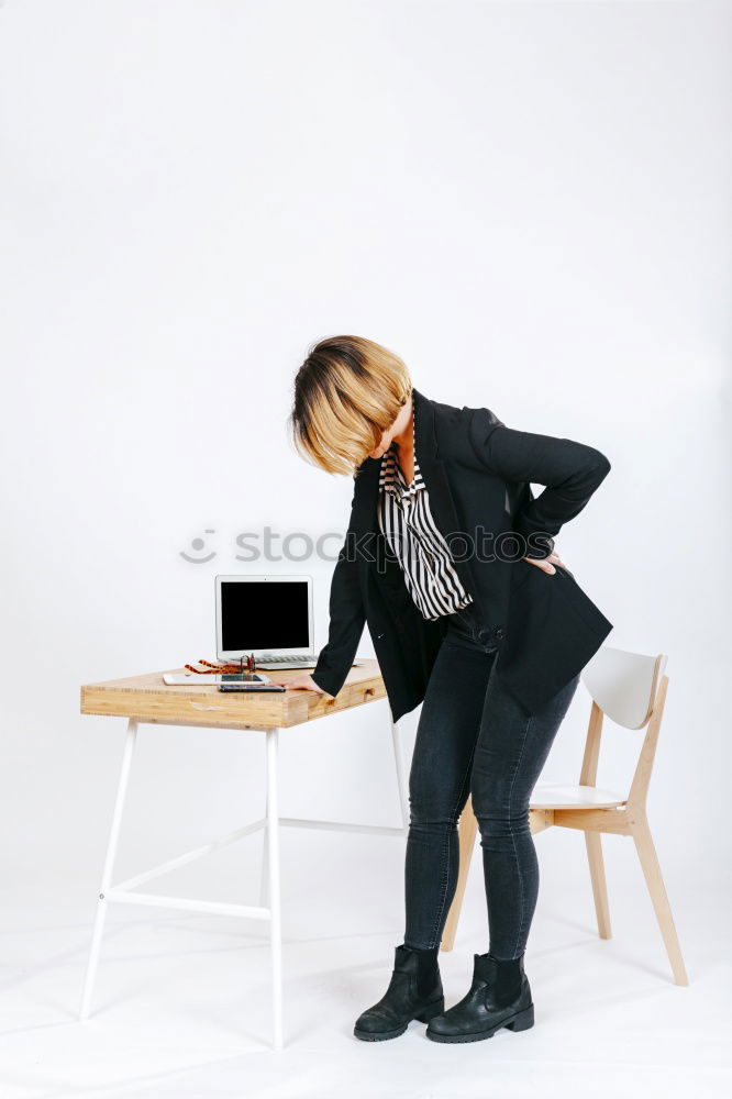 Similar – Image, Stock Photo Working space Office work