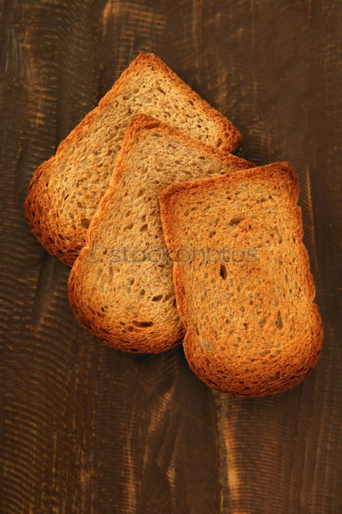 Similar – Image, Stock Photo Sliced loaf of bread and Different types of bread