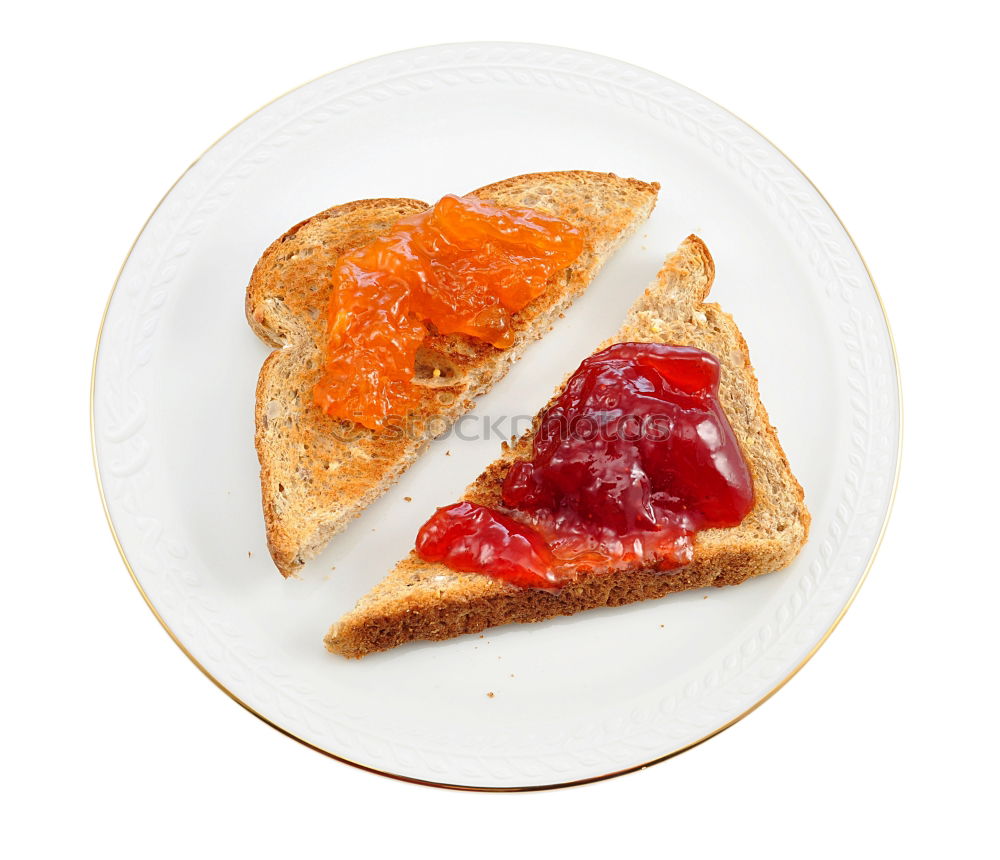 Similar – Image, Stock Photo PB & J Food Bread Jam