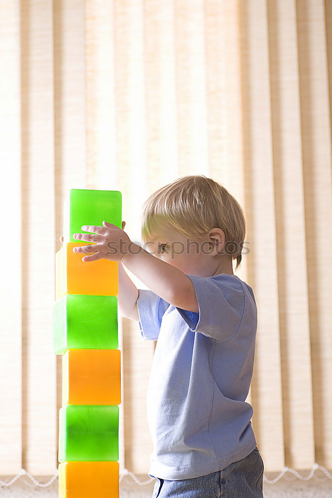 Similar – Image, Stock Photo Child in ball pool Playing