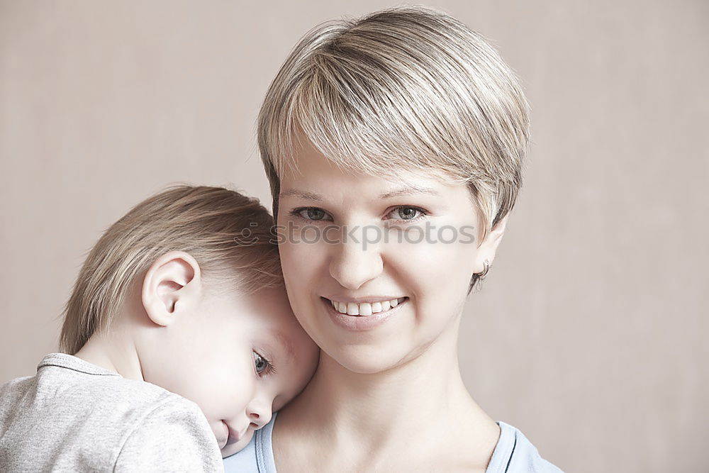 Similar – Image, Stock Photo Kid and mom Parenting