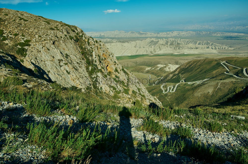 Similar – Image, Stock Photo Ascent to the summit
