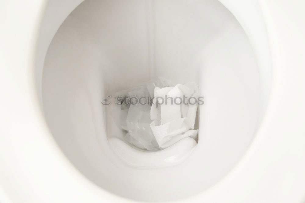 Similar – Foto Bild Papierhandtücher im Mülleimer in einer öffentlichen Toilette