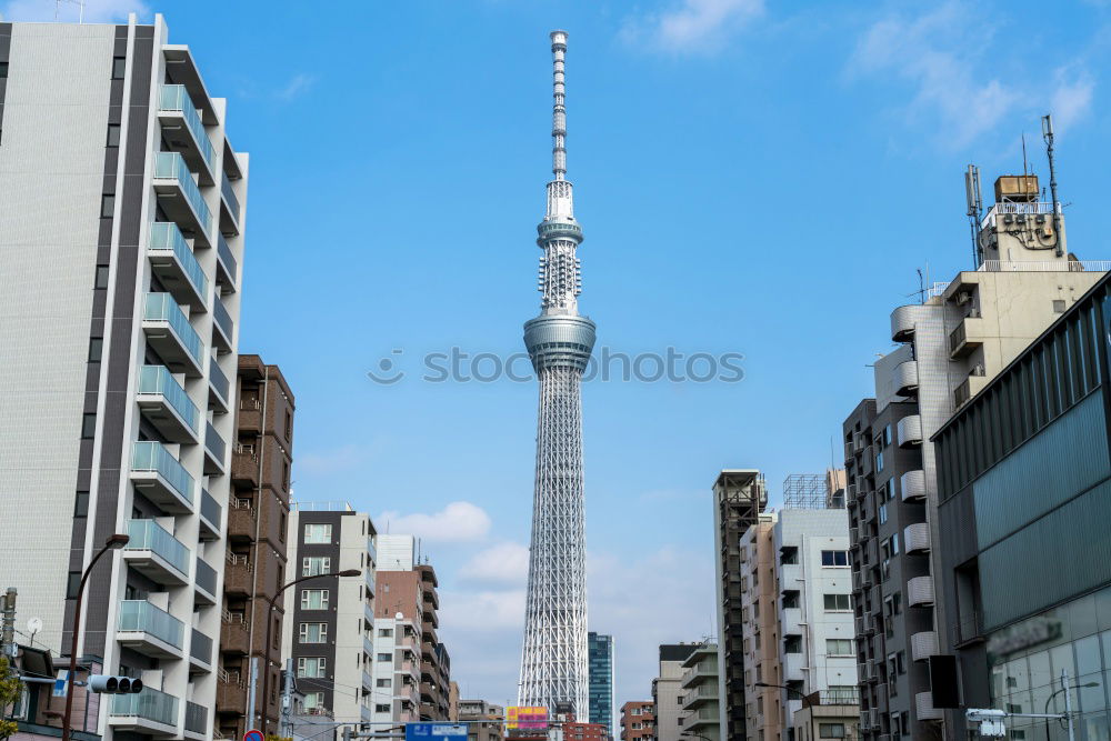 Similar – Image, Stock Photo Sunset at the television tower II