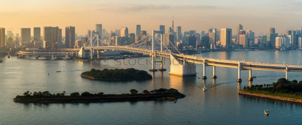 Similar – Skyline Hamburg