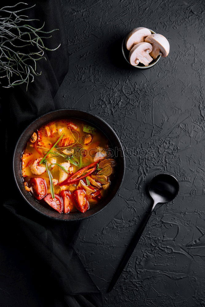 Similar – Image, Stock Photo Cooked vegetables of vigil potaje stew