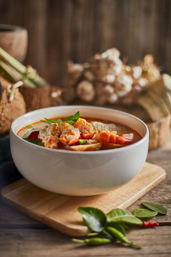 Similar – Image, Stock Photo Cooked vegetables of vigil potaje stew