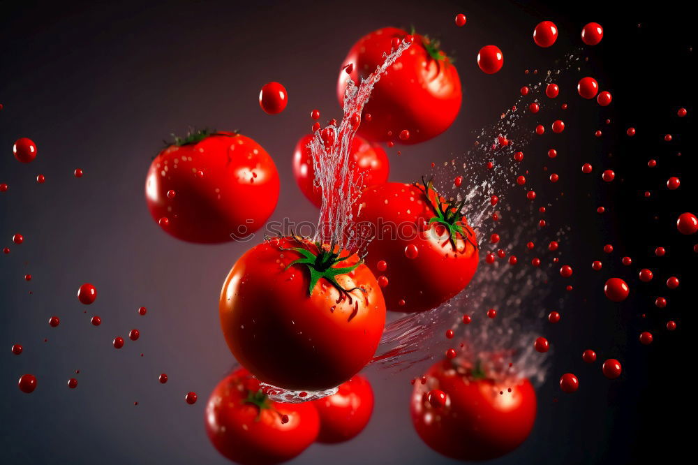 Similar – Image, Stock Photo Fresh tomatoes Tomato