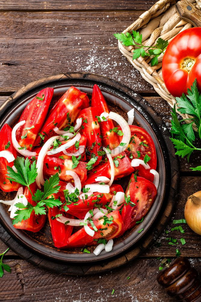 Similar – Image, Stock Photo Italian Tomato Mozzarella Salad