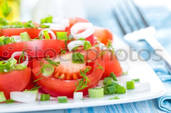 Similar – Image, Stock Photo Watermelon-Feta Salad