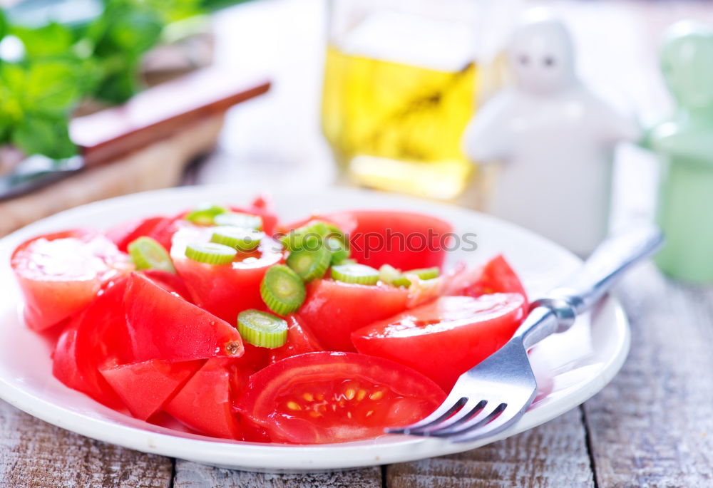 Similar – Image, Stock Photo Watermelon-Feta Salad