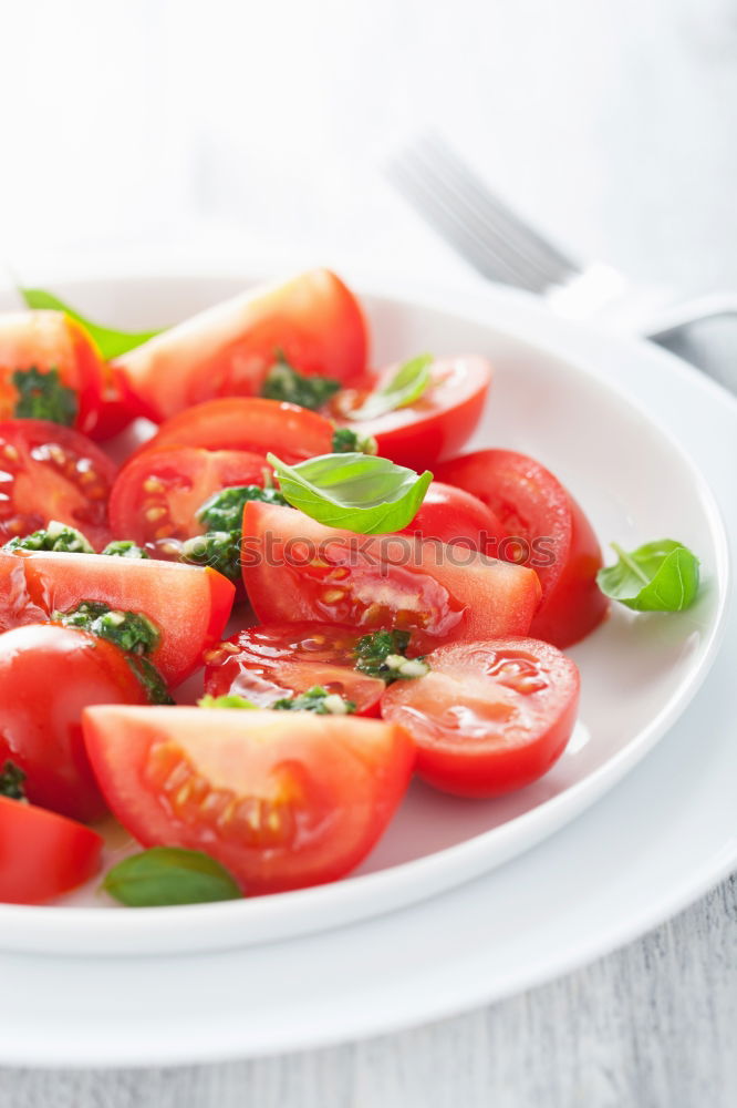 Similar – Image, Stock Photo Colorful tomatoes in enamel bowls