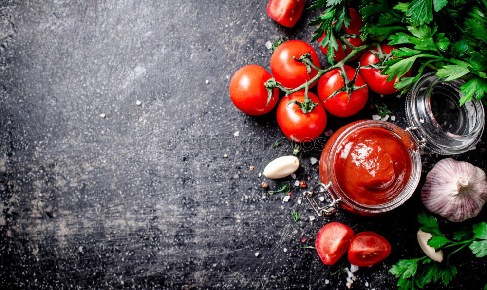 Similar – Image, Stock Photo Gazpacho spanish cold soup