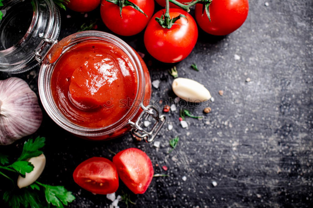 Similar – Image, Stock Photo Gazpacho spanish cold soup