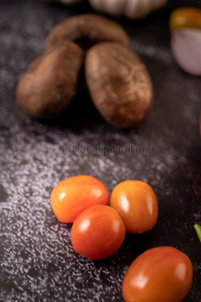 Similar – Image, Stock Photo Kumquat fruits on a dark wooden background