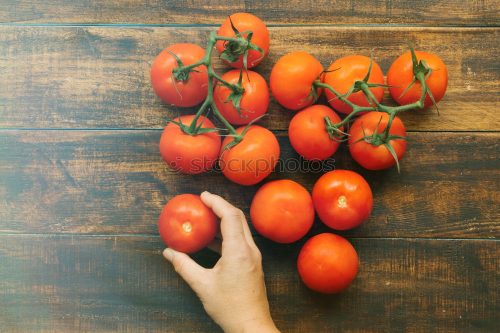 Similar – Image, Stock Photo Tomatoes Vegetable Fruit