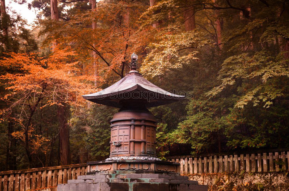 Similar – Traditional Asian building in forest