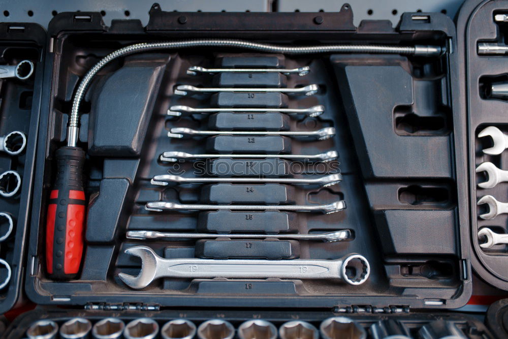 Similar – Image, Stock Photo Tool Suitcase.