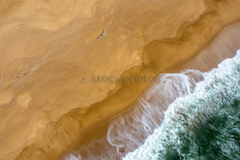 Similar – Tracks on the beach in Portugal