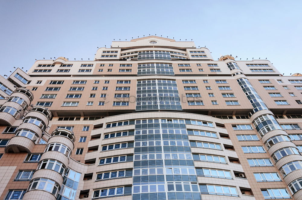 Similar – Image, Stock Photo Big flat-box buildings in Hong Kong, China