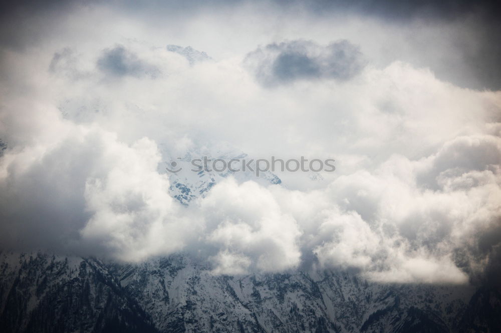 Similar – Image, Stock Photo above the clouds