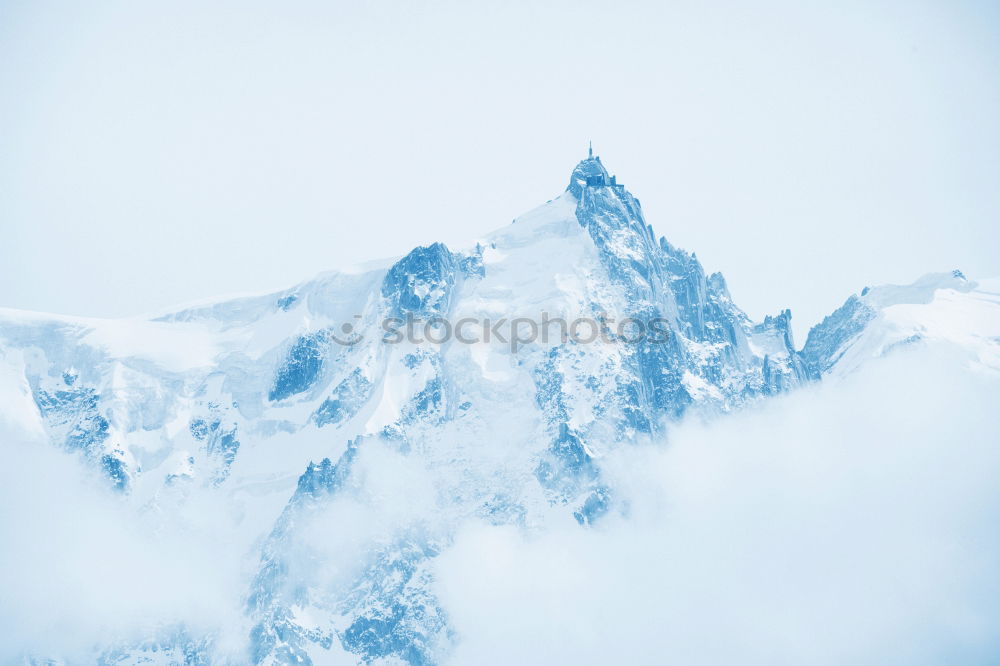 Similar – Berggipfel im winter im Toten Gebirge / österreichische Alpen