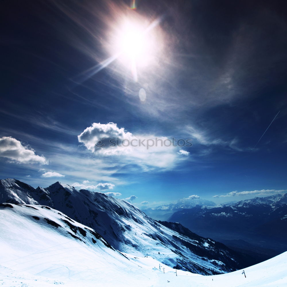 Similar – Image, Stock Photo Snowdrifts III Winter