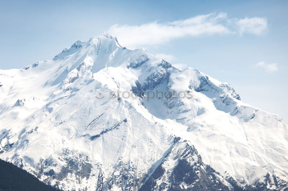 Similar – Image, Stock Photo That’s the top of the world.